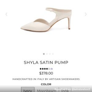 Something Bleu Bridal Satin Pumps